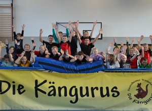Sicherheitsmatten für die Trampolin-Kids der Kängurus