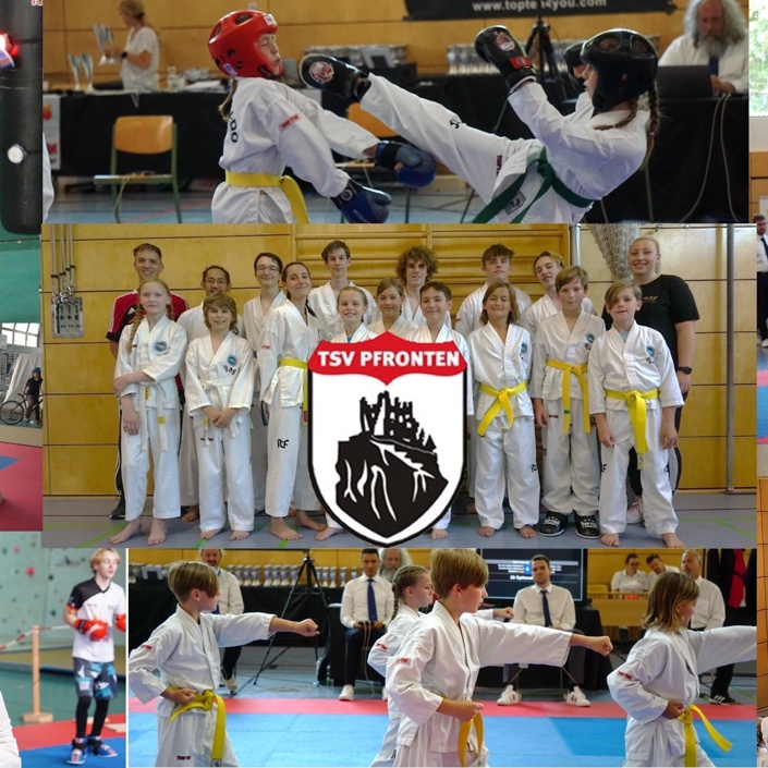 Trainingsequipment für Taekwon-Do/Kickbox Abteilung