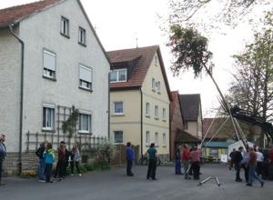 Maibaumständer für Unterickelsheim 