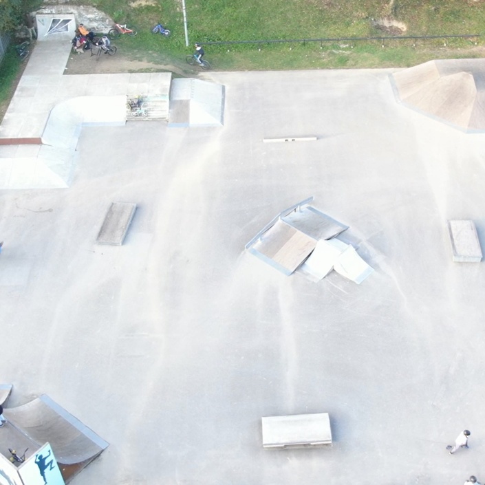 Umbau des Skatepark in Simbach am Inn