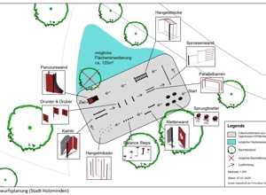 HOLinja, ein Ninja-Parcours für Holzminden