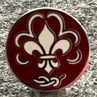 Anstecknadel PIN Pfadfinderlilie