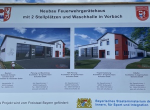 Neubau Feuerwehrgerätehaus in Vorbach