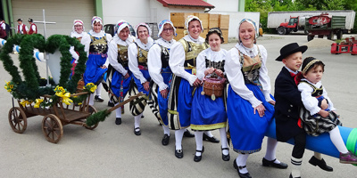 Tradition &amp;quot;Maibaum-Aufstellen&amp;quot;  Trachtenverein Immergrün Straubing