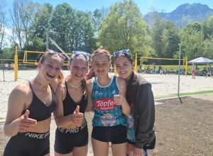 Bau der neuen Beachvolleyball  Anlage für den TSV Mühldorf e.V.