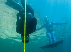 Neue Leihausrüstung für Finswimming und Apnoetauchen