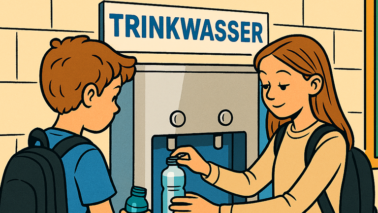 Ein Sprudel für die Schule – Trinkwasserspender fürs Luggy