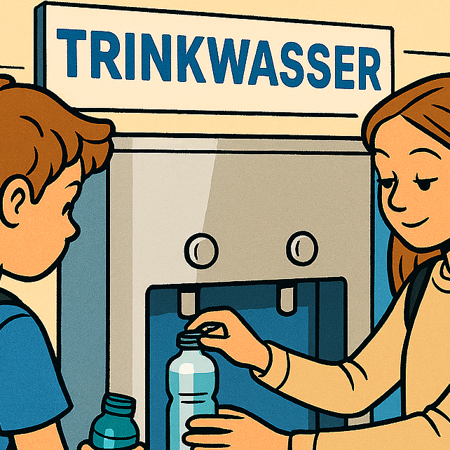 Ein Sprudel für die Schule – Trinkwasserspender fürs Luggy