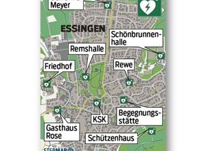 Zwei Lebensretter-Stationen für Essingen