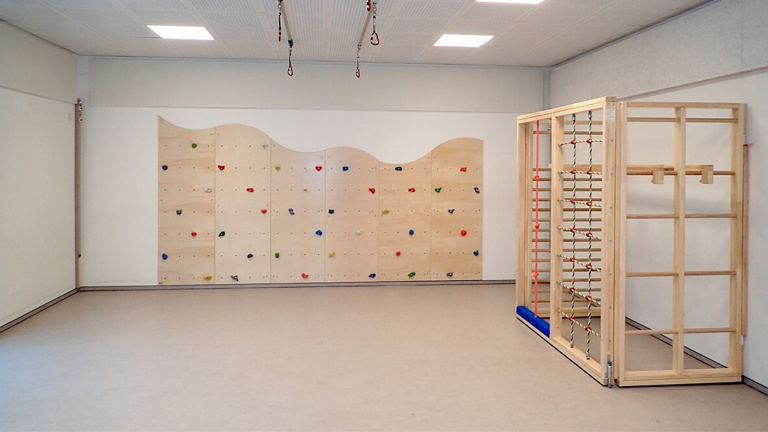 Indoor-Kletteranlage städtischer Kindergarten Twiete in Alt-Arnsberg
