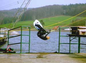 Wasserski-Sprungschanze Seepark Kirchheim