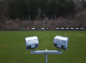 SpVgg Rittersbach Umrüstung Flutlichtanlage auf LED