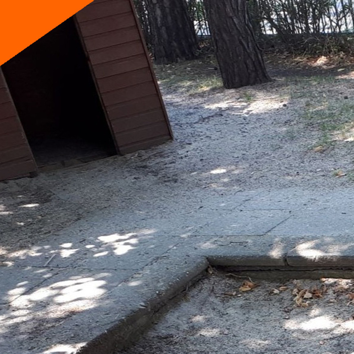 Erneuerung eines Sandkastens