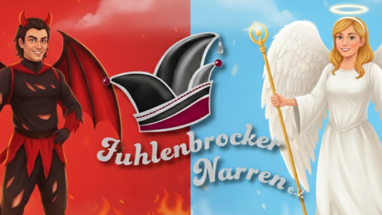 Kostüme für Rosenmontag – Himmel &amp;amp; Hölle