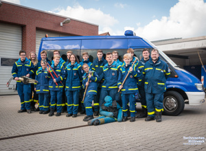 Eine Fahne / Standarte für unsere THW Jugendgruppe