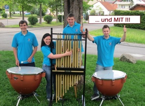 Anschaffung von Röhrenglocken und Kesselpauken