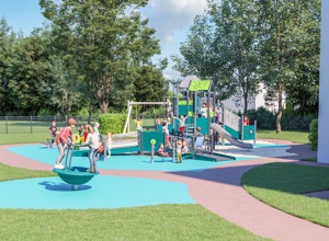 Barrierefreier Spielplatz Kita "Schatzkiste" Ibbenbüren