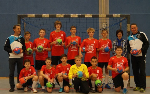 Nachwuchs-Handballcamp mit Dago Leukefeld