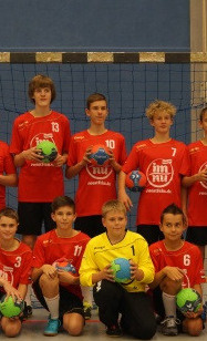 Nachwuchs-Handballcamp mit Dago Leukefeld