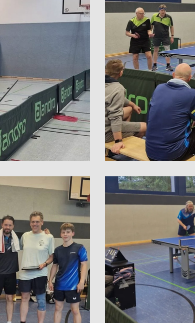Neue Tischtennisplatten für den TuS Schildgen