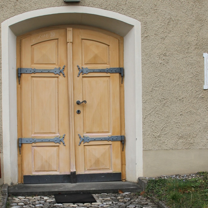 Türe Kapelle Dreiheiligen