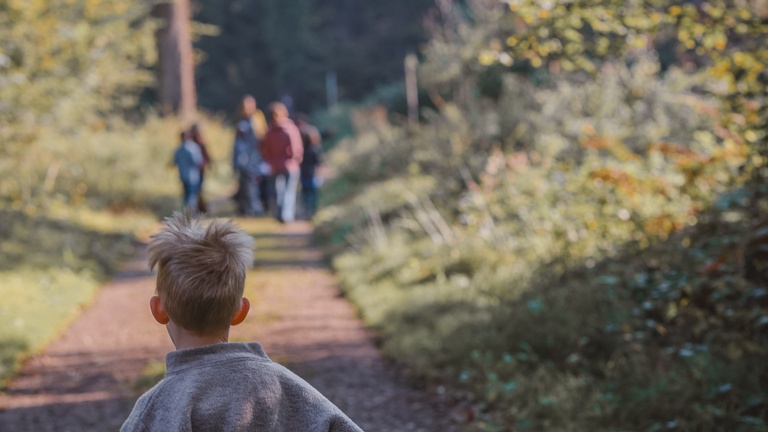 Lern-Lastenrad mit Materialien für die NaKiBi Kinder