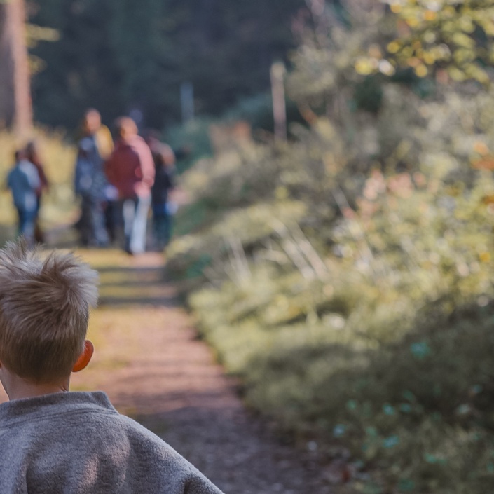 Lern-Lastenrad mit Materialien für die NaKiBi Kinder