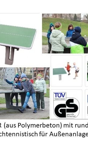 Gemeinsam aktiv: Eine Tischtennisplatte für mehr Bewegung