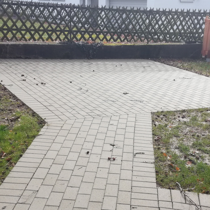 Erstellung einer Gartenlaube