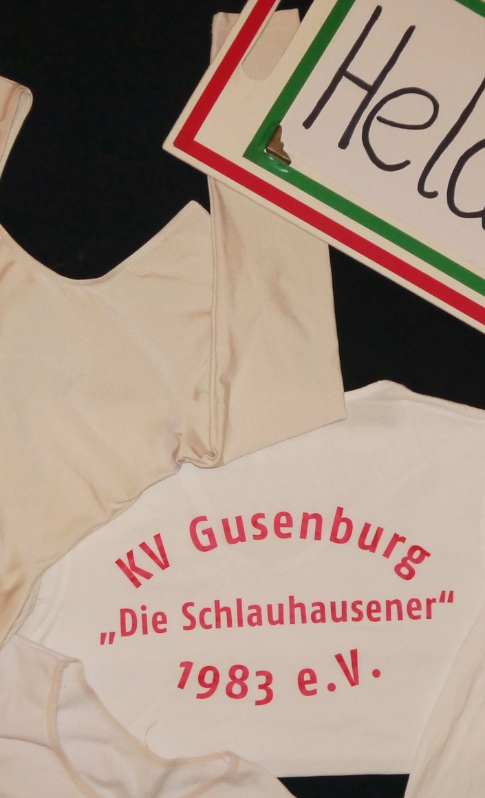 Rot-Weiß ist der Verein, zu verfärbten Bodys sagen wir NEIN!