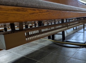 Sitzbankheizung für St. Petrus Herborn