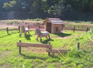 Neuer Ponyhof für den Ev. Jona Kindergarten