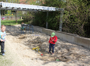 Matschanlage für Kinder