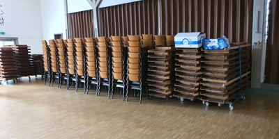 Neues Mobiliar Schützenhalle Welschen Ennest