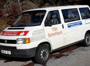 Neuer Vereinsbus für den TSV Schaftlach