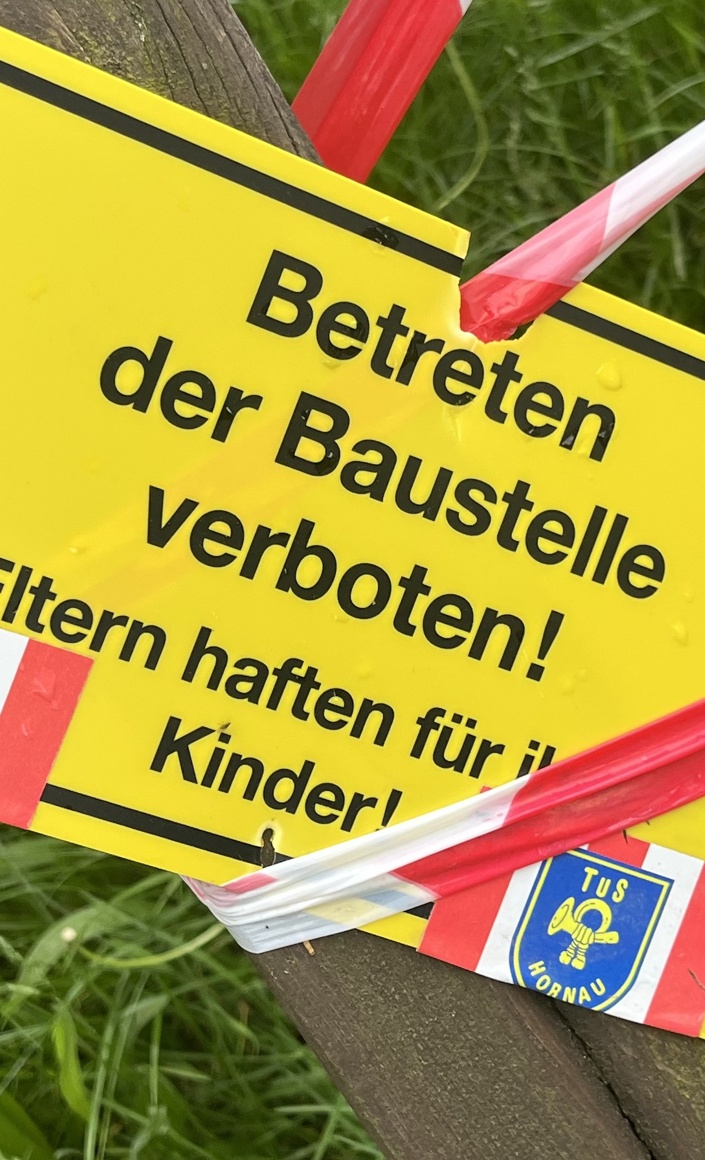 Abenteuer statt Absperrband