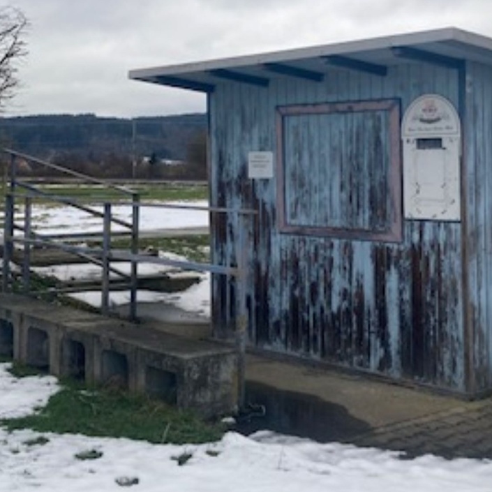 Neues Kassenhaus für unser Stadion
