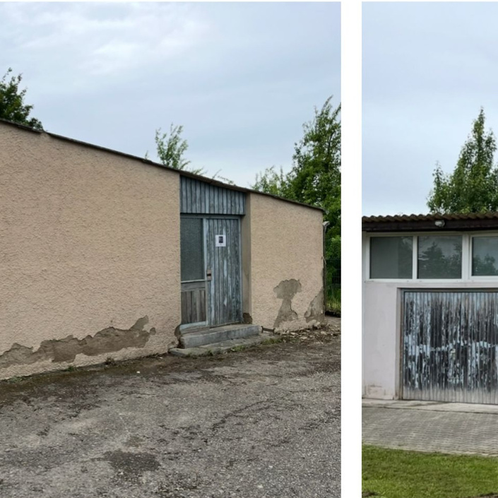 Sanierung des alten TSG Umkleidegebäudes