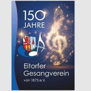 Hochglanz-Festbuch 150 Jahre Eitorfer Gesangverein