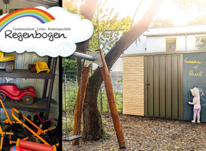 Gerätehaus für das Familienzentrum Eichen - Kita Regenbogen