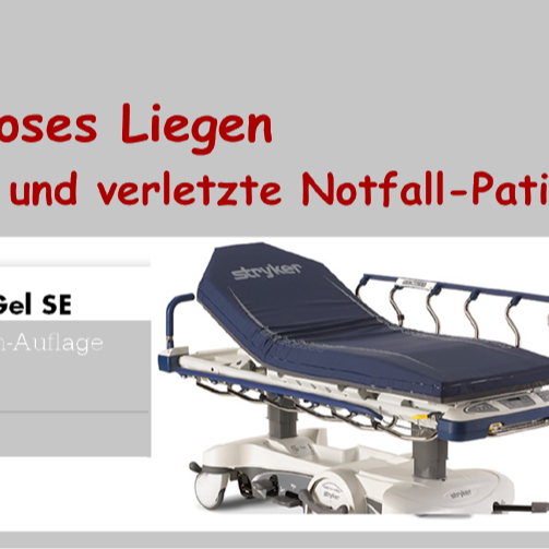 Problemloses Liegen für ältere Notfall-Patienten