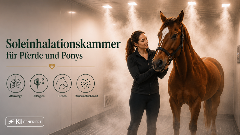 Soleinhalationskammer für Pferde und Ponys