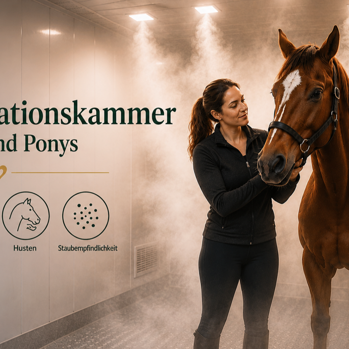 Soleinhalationskammer für Pferde und Ponys