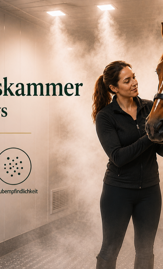 Soleinhalationskammer für Pferde und Ponys