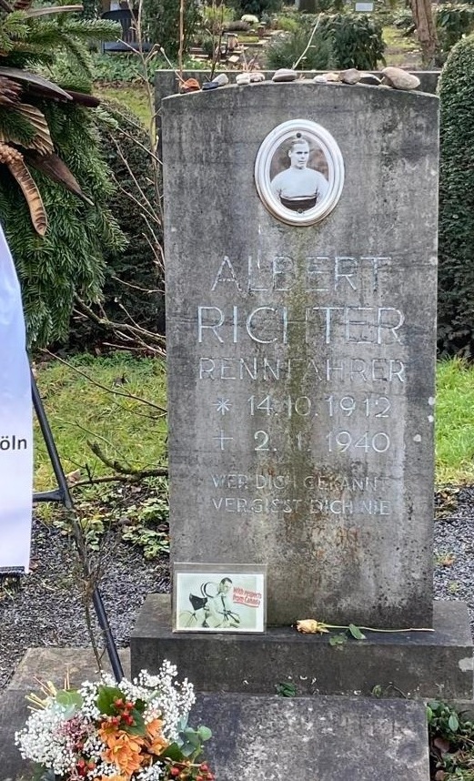 Albert Richter "Der vergessene Weltmeister" - Sanierung der Grabstätte