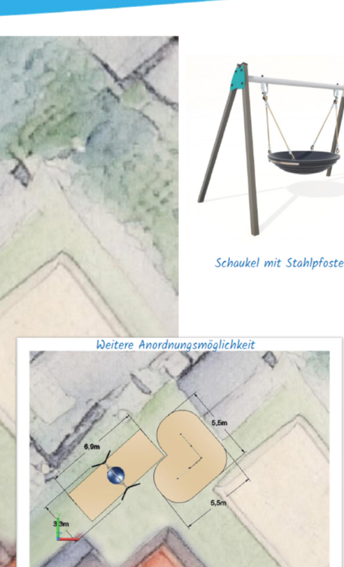 Neuer Bewegungsbereich für die Kinder unseres Turnvereins
