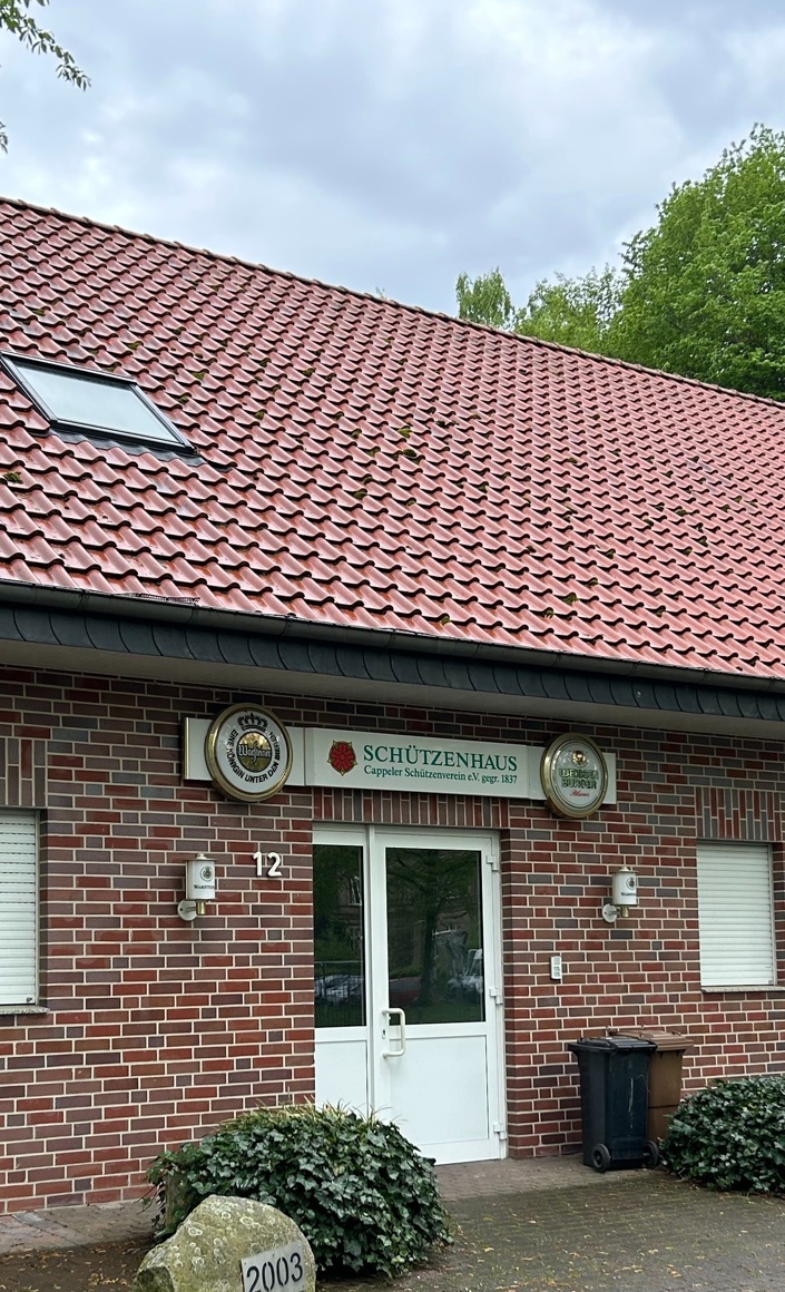 Lärmschutzwand am Cappeler Schützenhaus