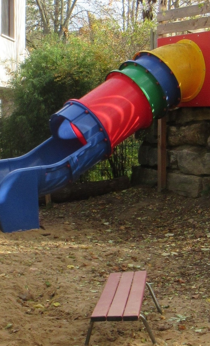 Rutsche für das Kinderhaus
