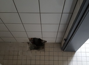 Sanierung Umkleidegebäude