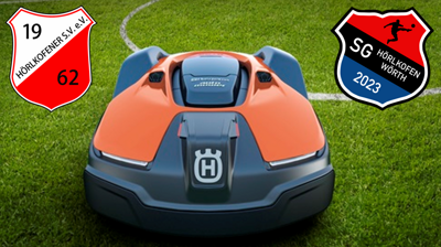 Mähroboter für die Sportanlage Hörlkofen